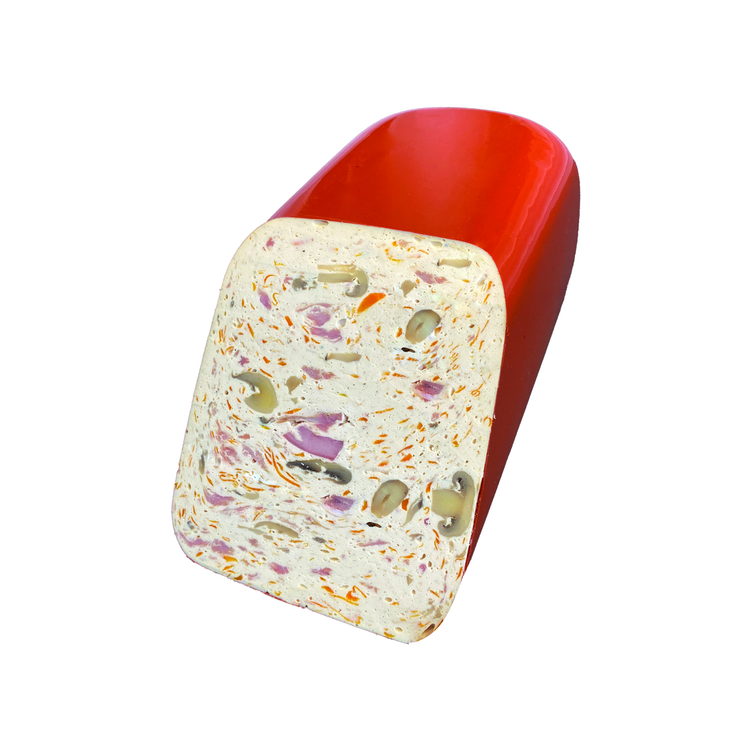 کالباس 70% گوشت مرغ حاوی قارچ و هویج